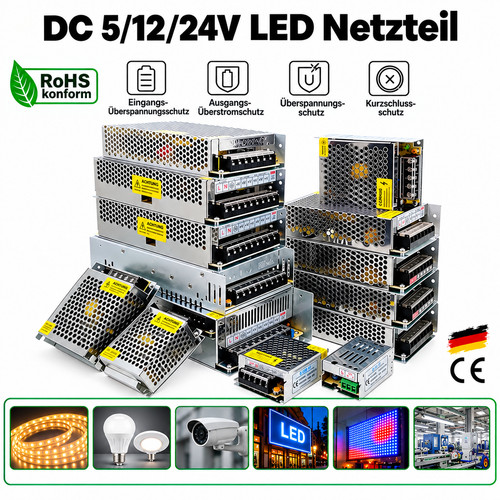 12v led trafo netzteil - dc,