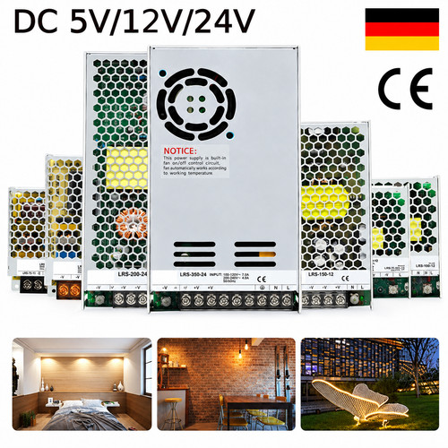 Led netzteil 12v 24v schalt - led,