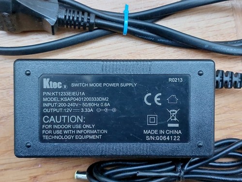 Ktec netzteil adapter 12v - netzteil,